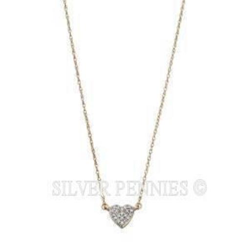 9ct Gold Diamond Heart