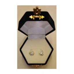 Silver Swarovski Montana Crystal Studs.jpg