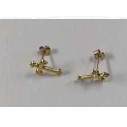 9ct gold cross studs 3.jpg
