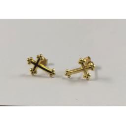9ct gold cross studs 2.jpg