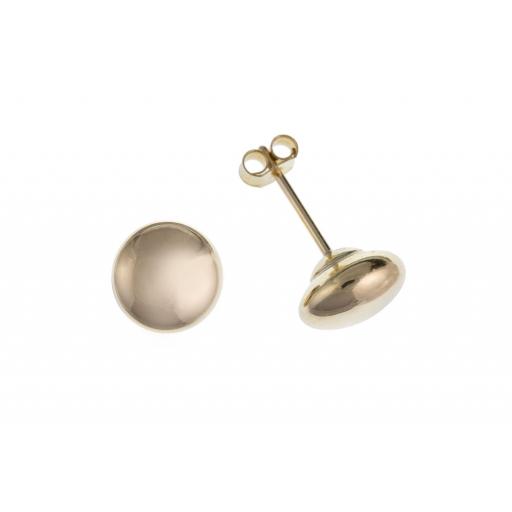9ct Gold 5mm Classic Ball Studs